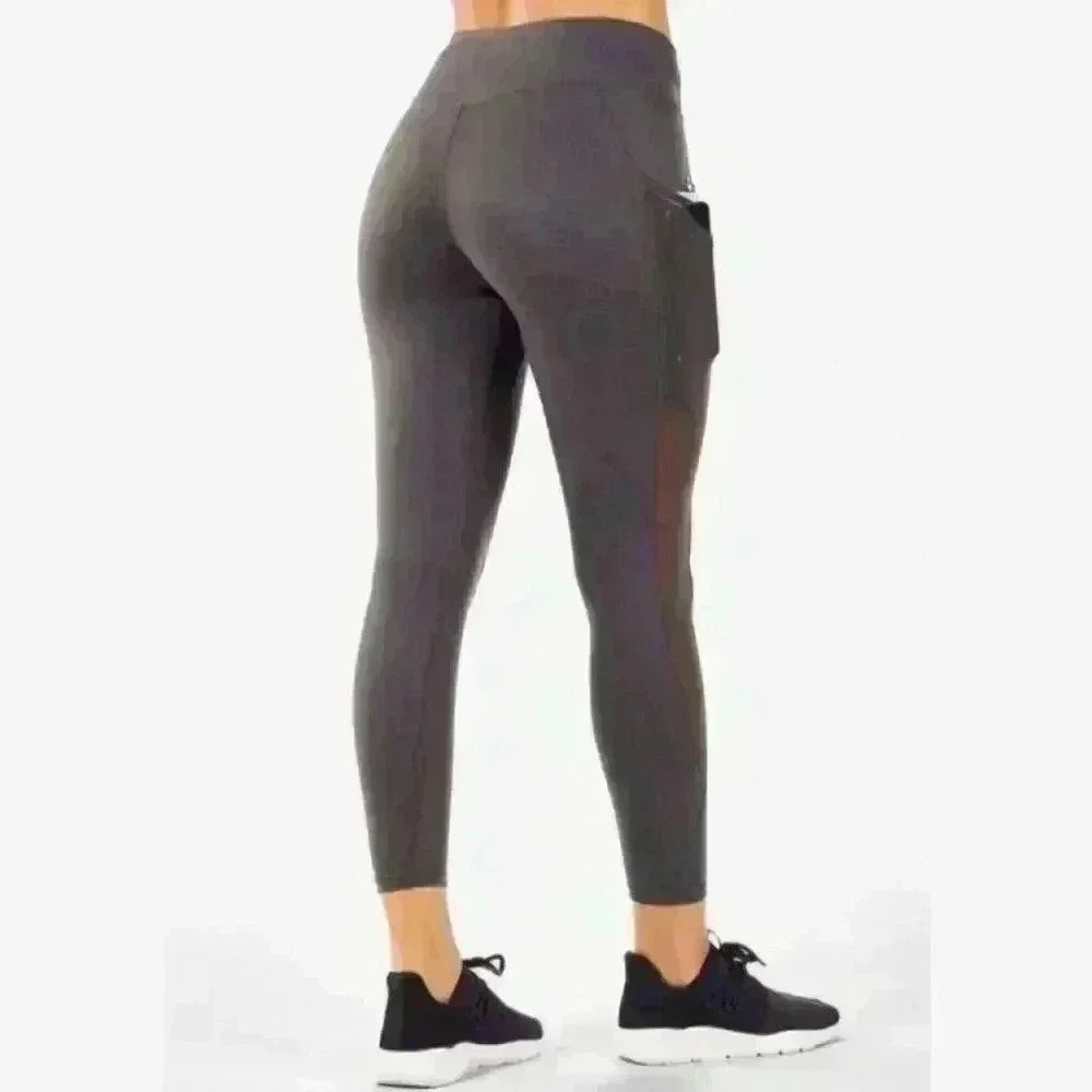 Fabletics Motion365 Womens Gray Trinity Mesh Legg… - image 3